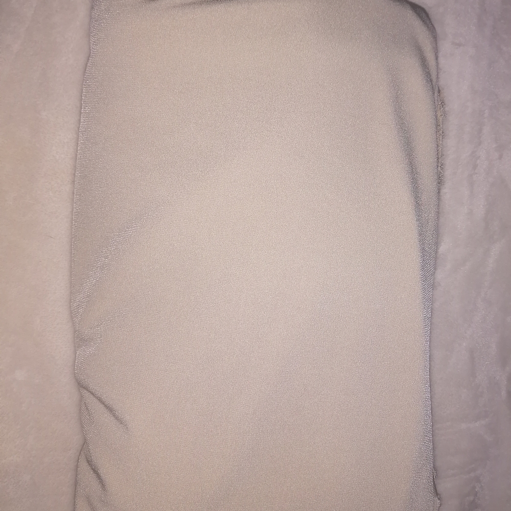 Elegant Cream Women Fabric
